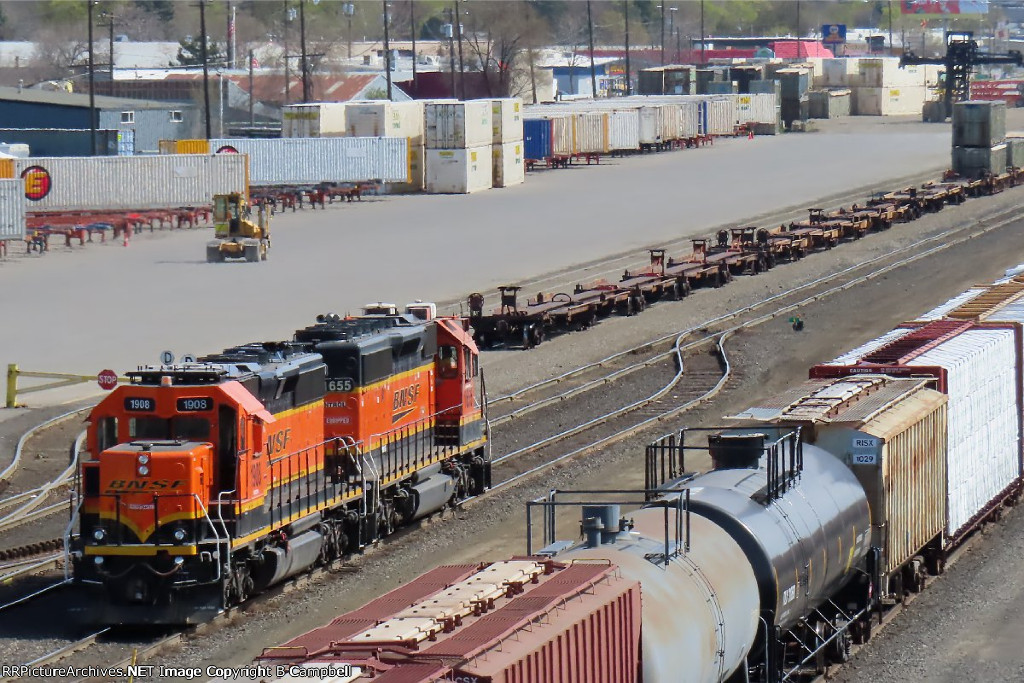 BNSF 1908-BNSF 1655